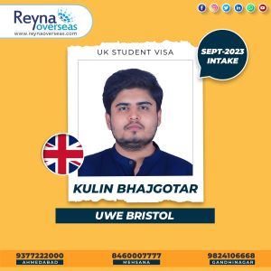 KULIN BHAJGOTAR UWE BRISTOL UK VISA