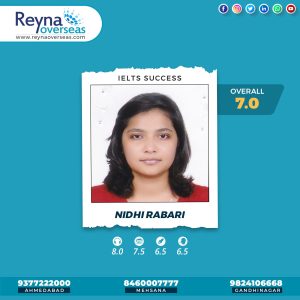 Nidhi Rabari - IELTS Success - Reyna