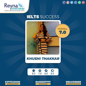 Khushii- IELTS Success - Reyna